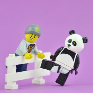 A man who snuck into a panda enclosure in a Chinese zoo to impress some girls was taught a lesson when the panda kicked his ass.