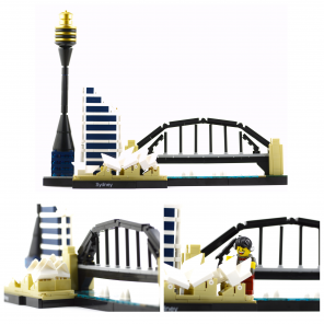The good folks at Lego have immortalised the Sydney skyline in a 361-piece addition to the Skyline Collection of the Architecture series.
