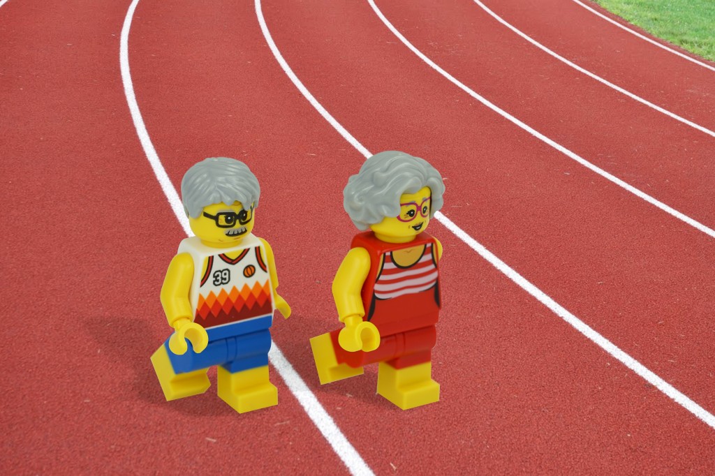102-year-old Julia 'Hurricane' Hawkins and 100-year-old Orville Rogers set new world records in their respective 60-metre races in the 100-plus age range!
